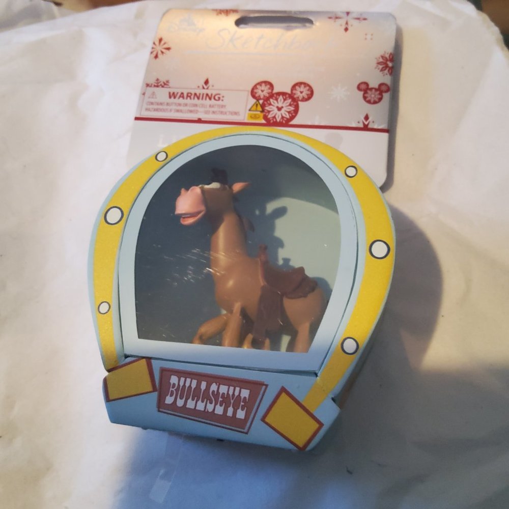 Disney  Toy Story Sketchbook  GALLOP talking ornmt NWT